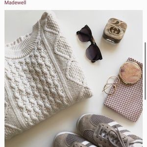 Madewell Balloon-Sleeve Pullover Sweater